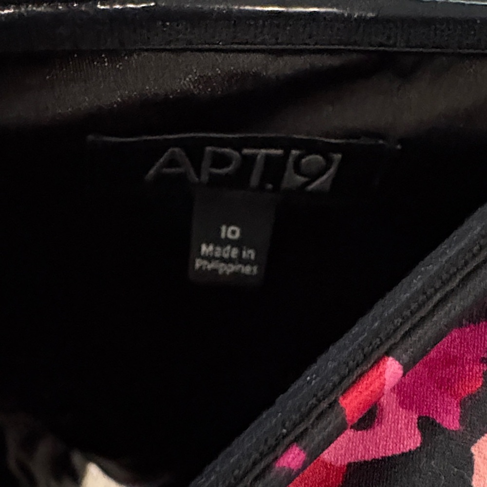Apt. 9 Strapless Dress - Pink, Black, Purple - Picture 4 of 4